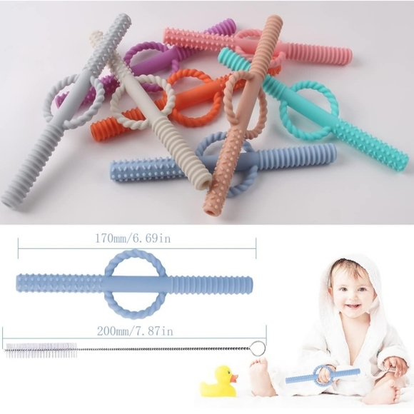 NEW Baby Teether Toys - TV Remote Control Shape Silicone Toddler Teething Toys - Picture 4 of 9